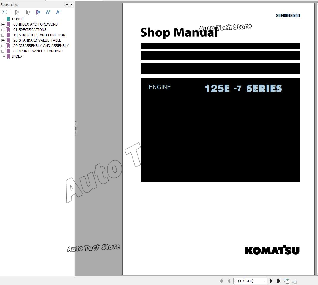 Workshop Tools Pdf - Para Komatsu Diesel Engine Shop Manual