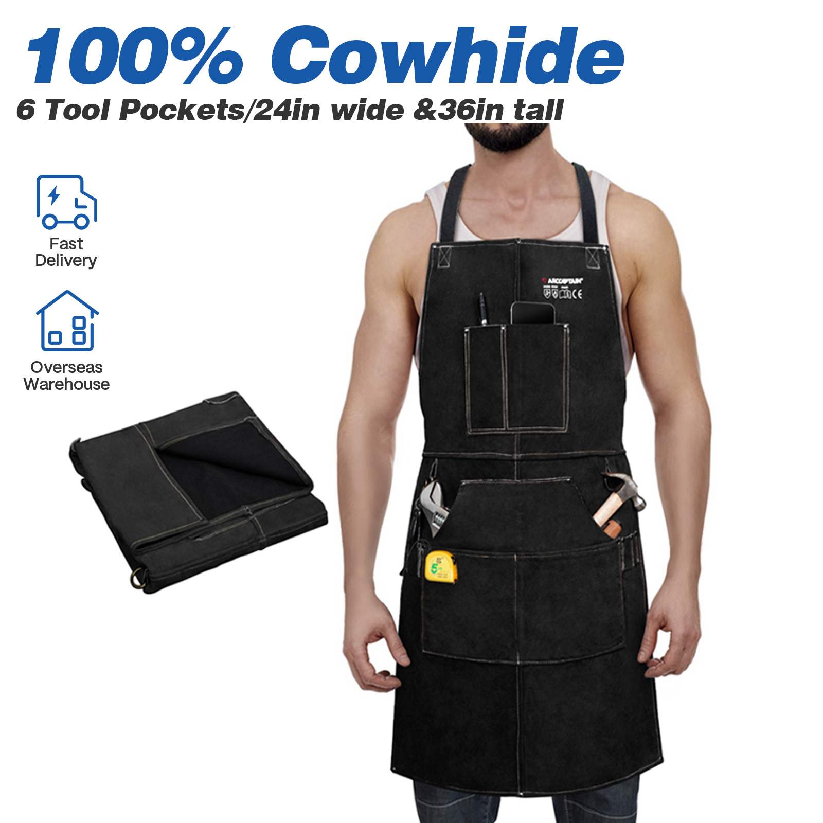 Mini Workshop Tools - Avental de trabalho de soldagem de