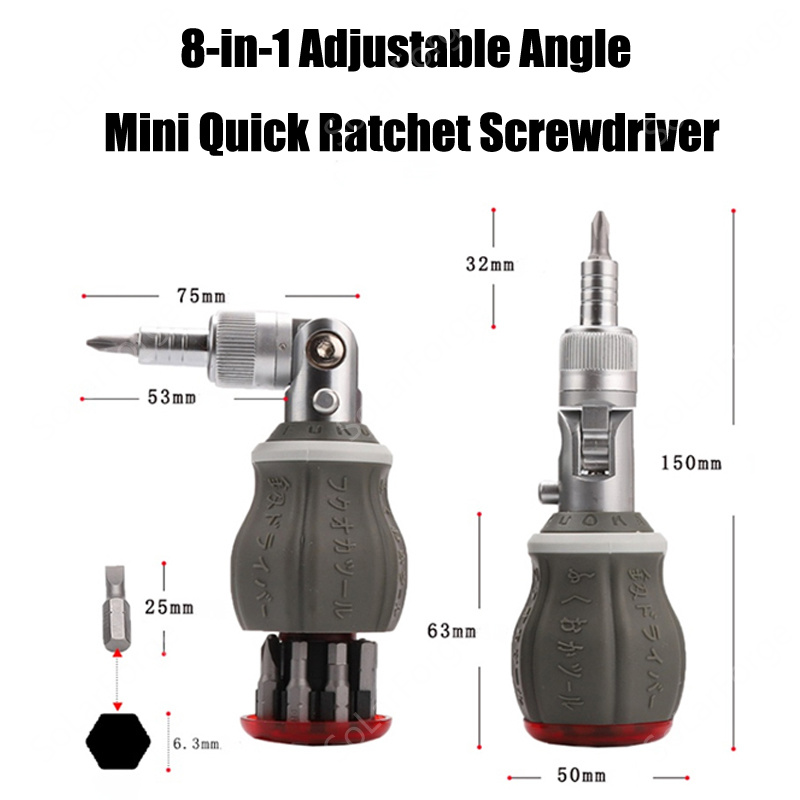 Mini Workshop Tools - Conjunto Profissional de Chaves de Fenda