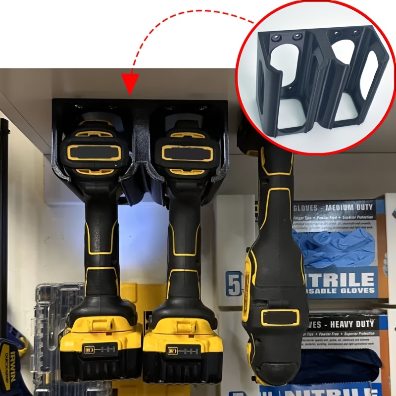 Power Tools In Workshop - Rack de armazenamento de ferramentas Organizador