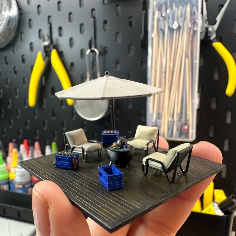 Tools Workshop For Kids - Diorama 1/64: Cenário em Miniatura de
