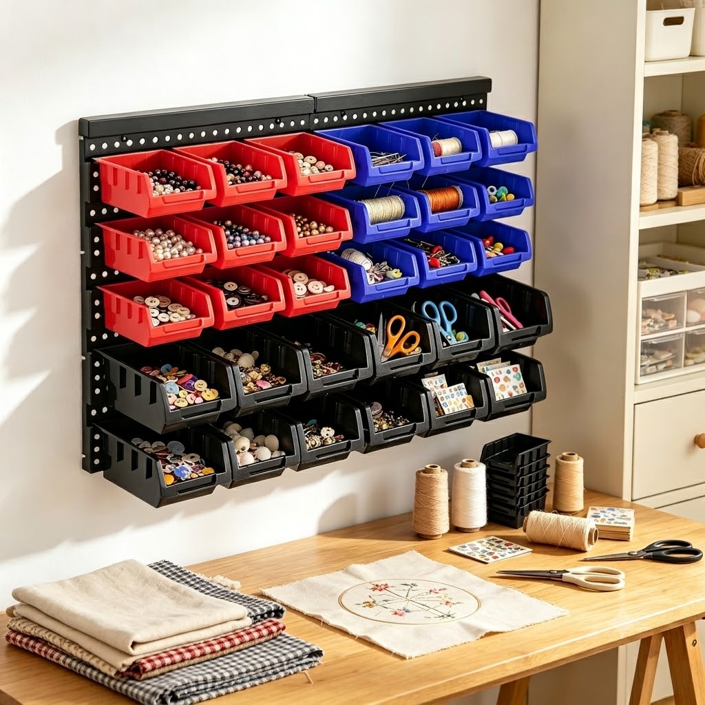 Workshop Tools Hanging - Organizador de Armazenamento de Parede com