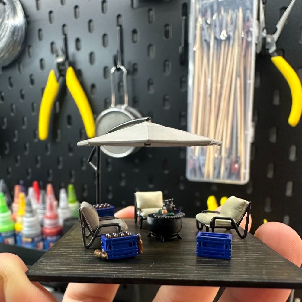 Diorama 1/64: Cenário em Minia - Tools Workshop For Kids avaliação e preço