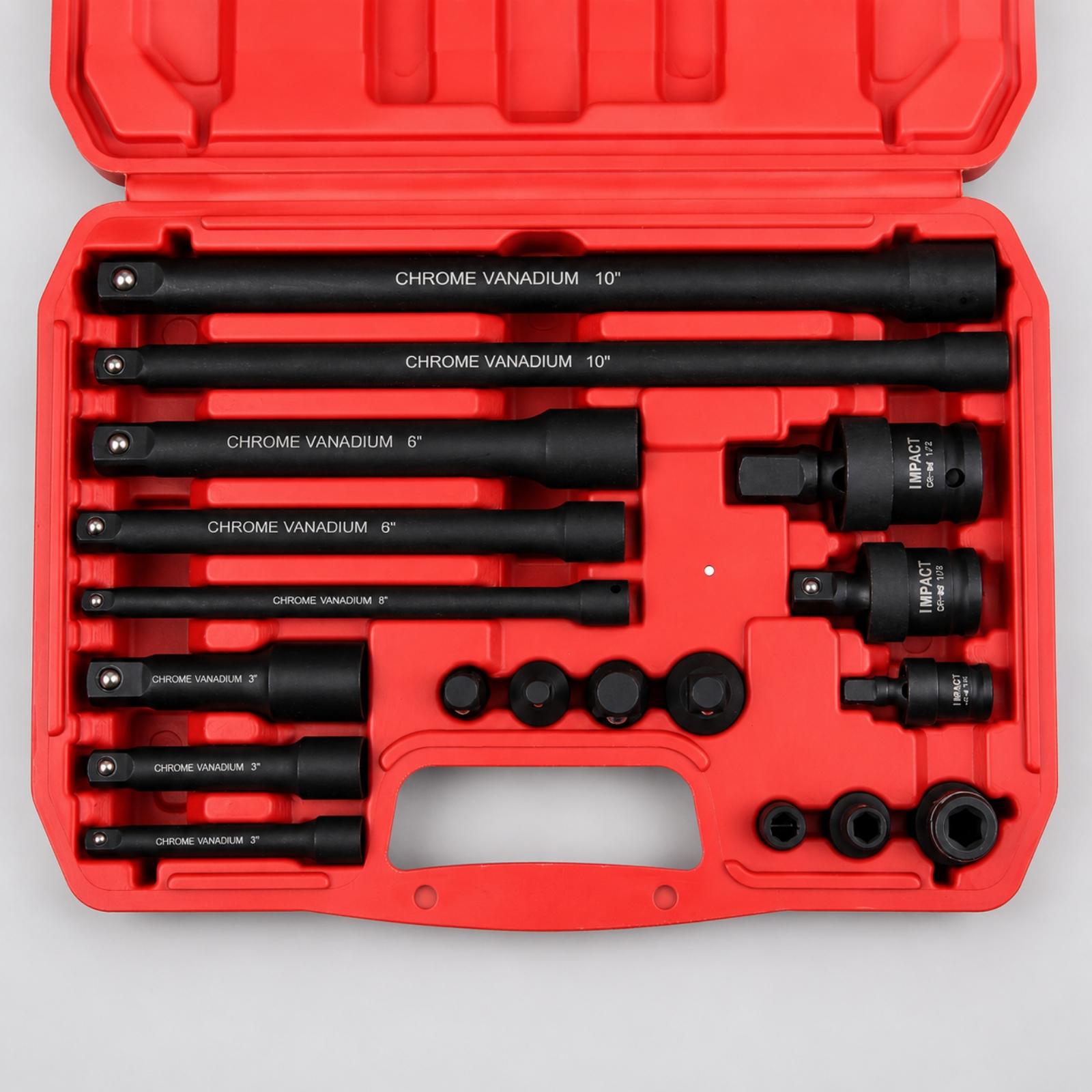 Kit de Chave de Impacto com 18 - Tools For Garage avaliação e preço