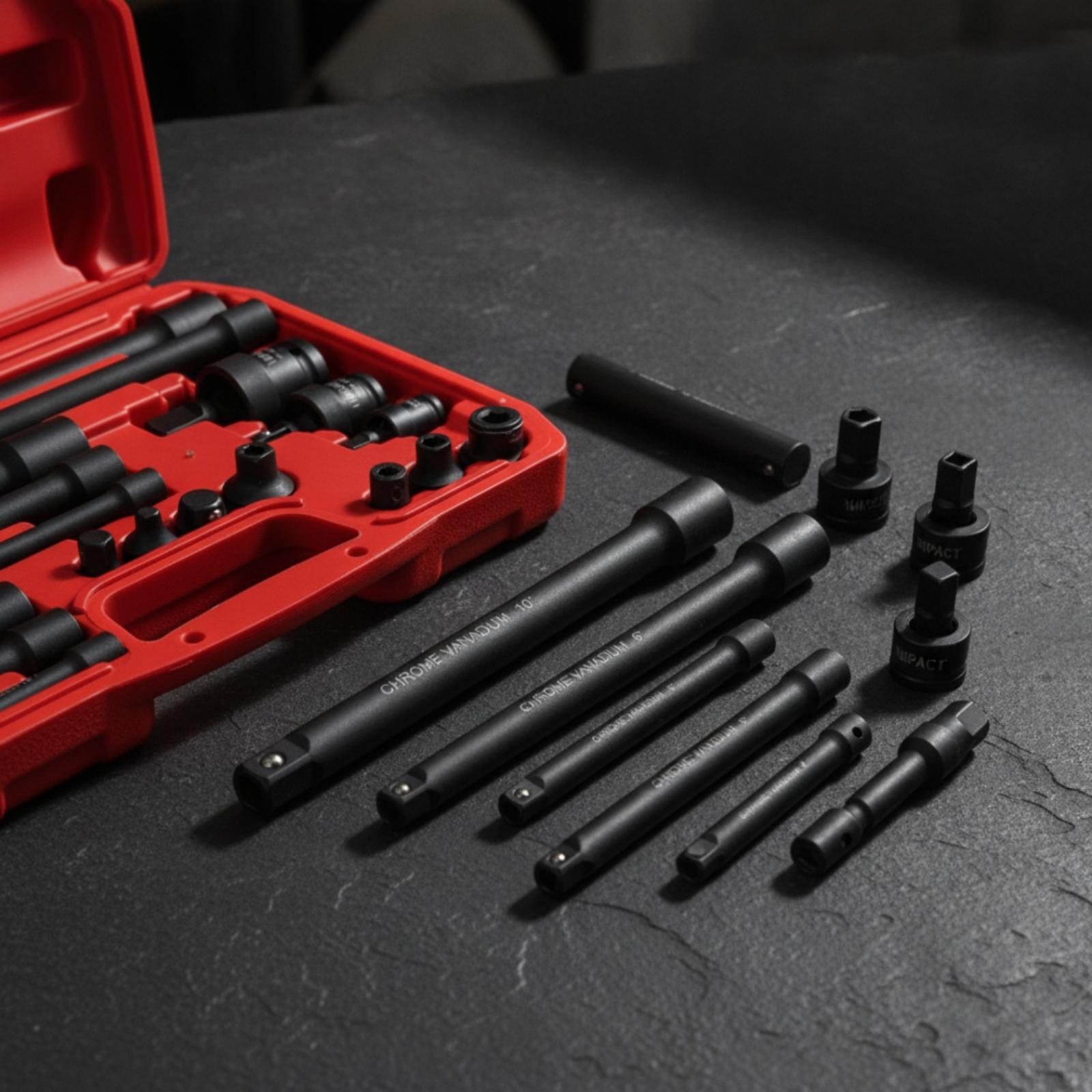 Kit de Chave de Impacto com 18 - Tools For Garage avaliação e preço