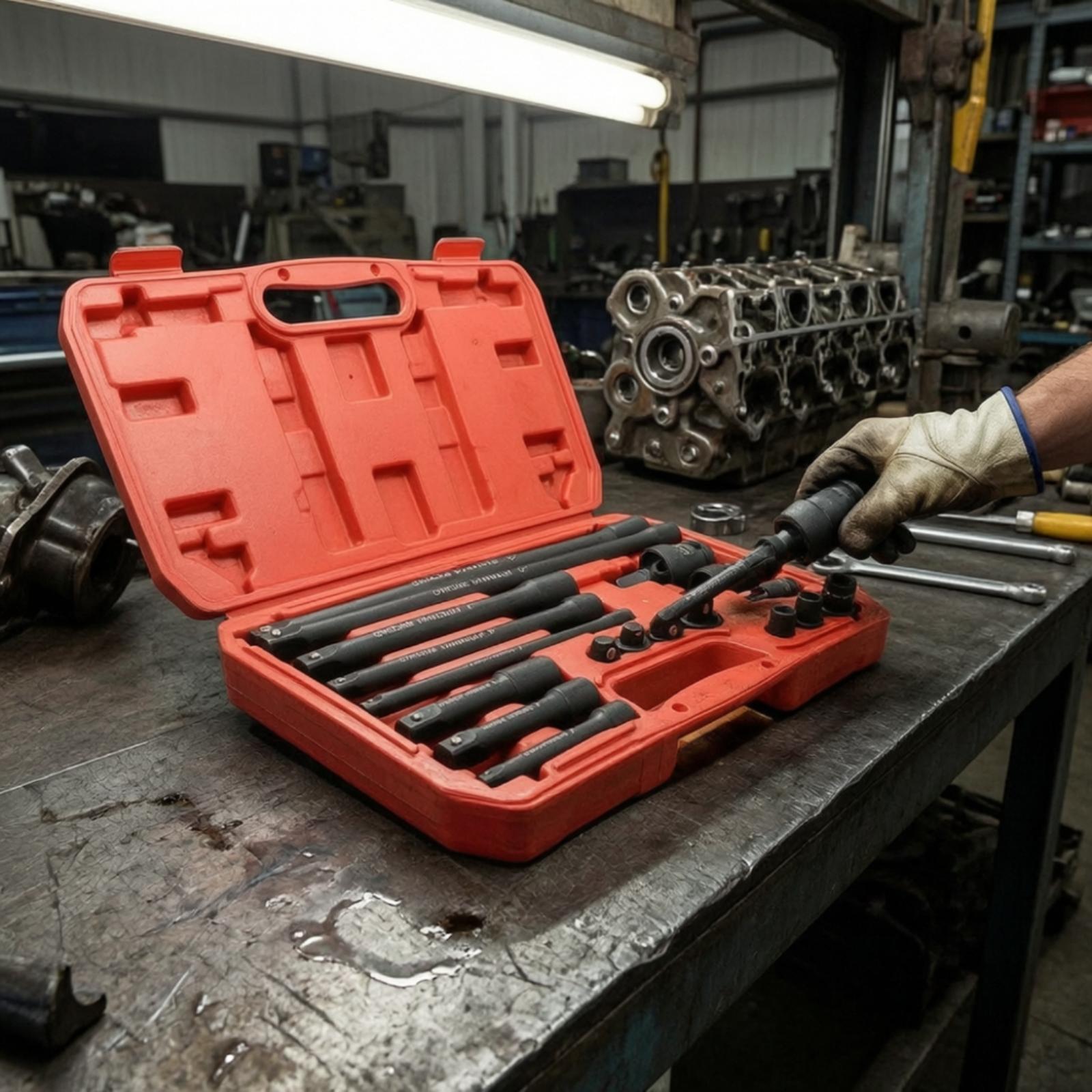 Kit de Chave de Impacto com 18 - Tools For Garage avaliação e preço
