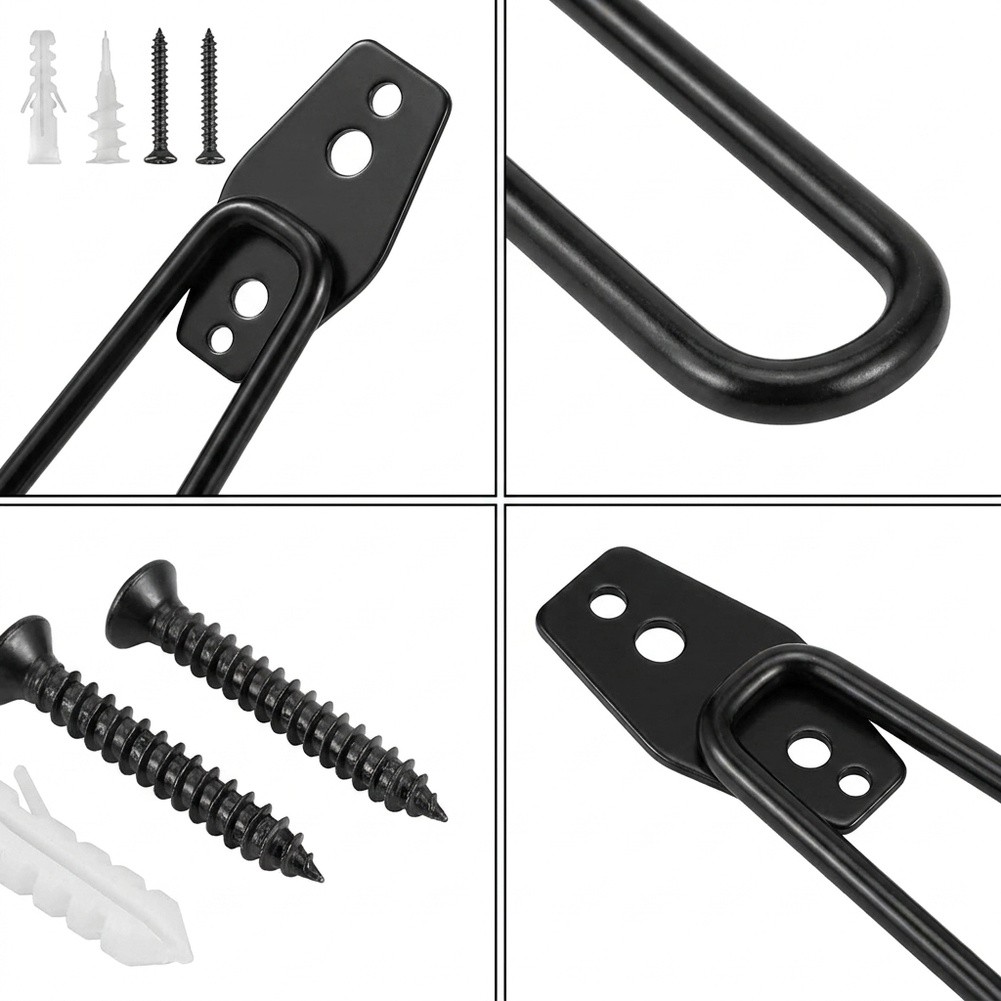 Ganchos de Parede de Aço Preto - Workshop Tools Hanging avaliação e preço
