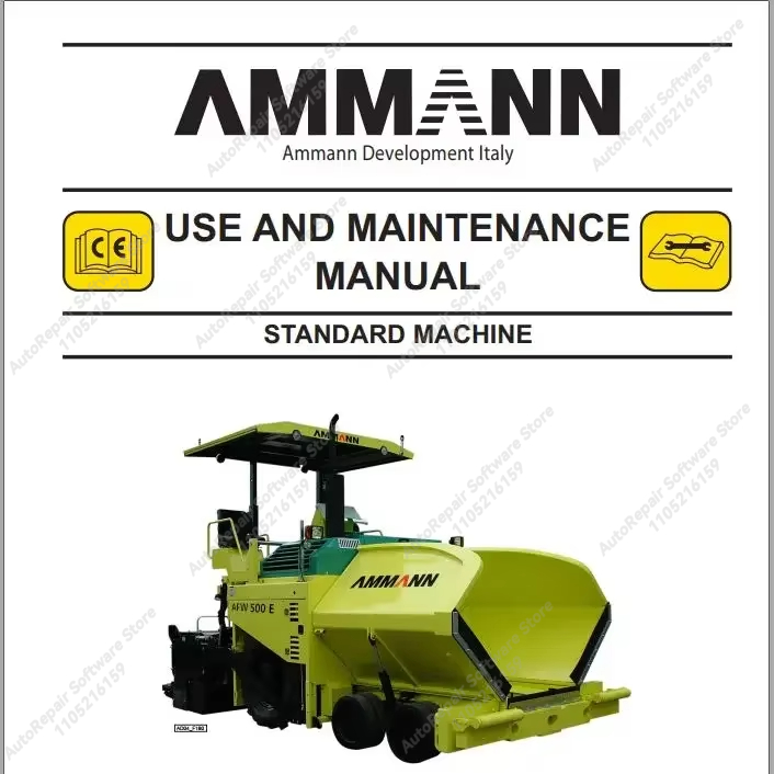 2023 Ammann Machinery 46.6 GB  - Workshop Tools Pdf avaliação e preço