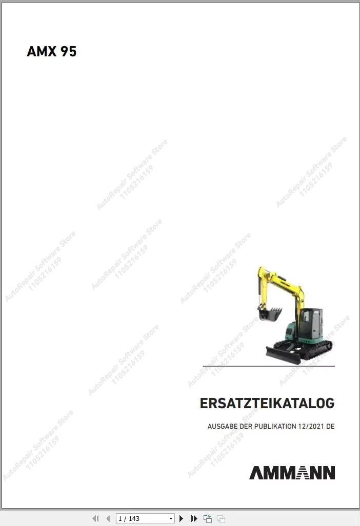 2023 Ammann Machinery 46.6 GB  - Workshop Tools Pdf avaliação e preço